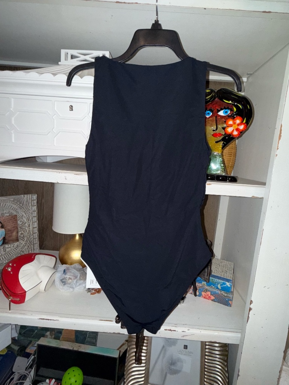 Jets australia sz US 6 black boat neck one piece swimsuit - Picture 9 of 9
